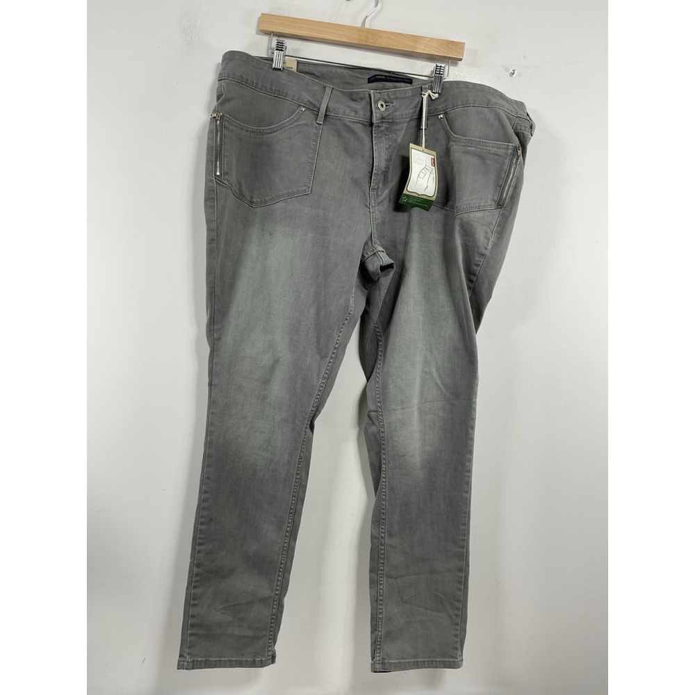 Womans NWT Levi’s 542 Jeans 22M Gray Skinny The Original Jeans